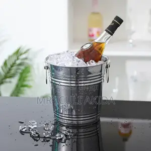 28cm Stainless Steel Wine,Beer,Champagne Bar Ice Buckets