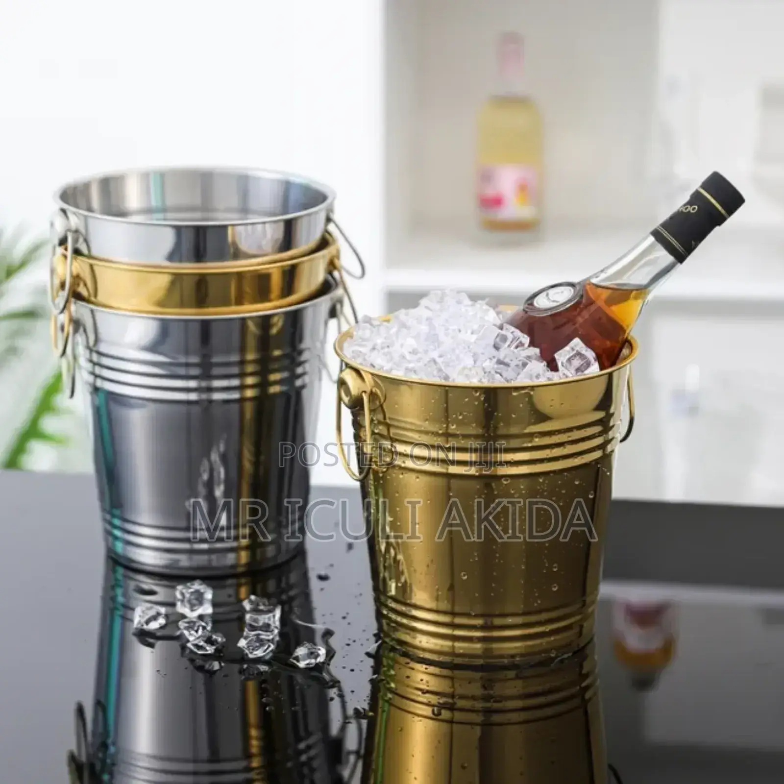 28cm Stainless Steel Wine,Beer,Champagne Bar Ice Buckets