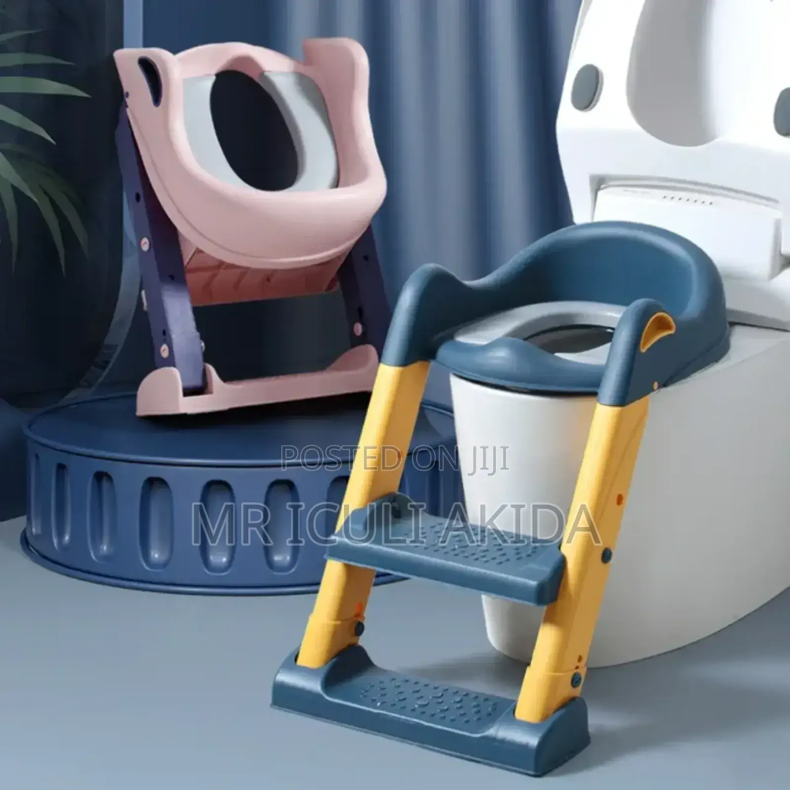 New Design Plastic Kids Potty Toilet Training Ladder Chair