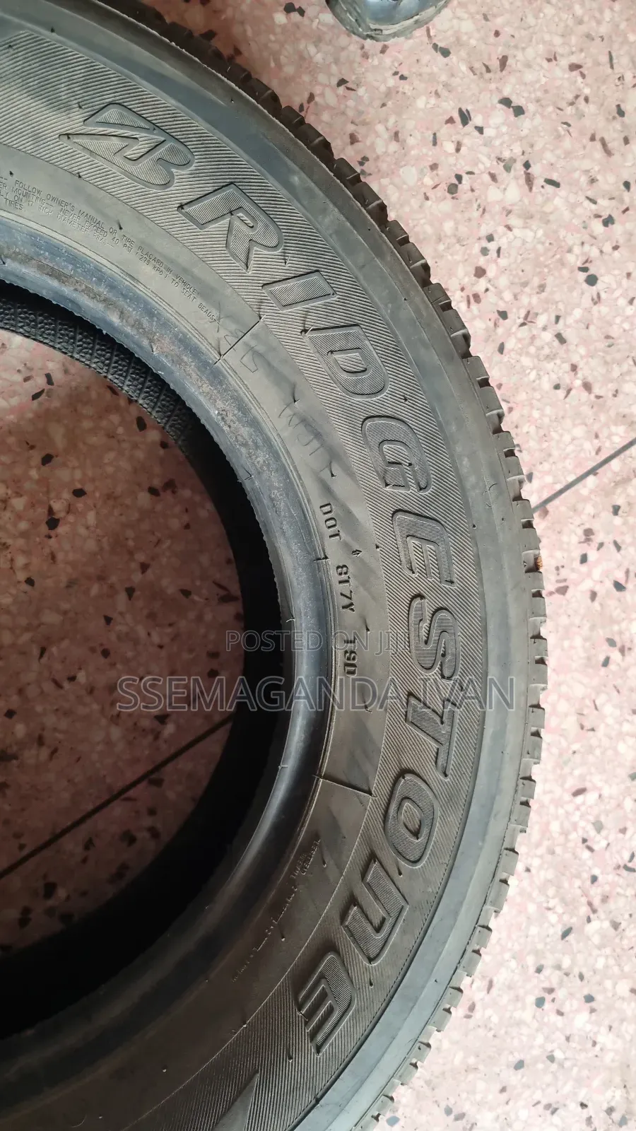 265/65r17 Bridgeston Foreign Used