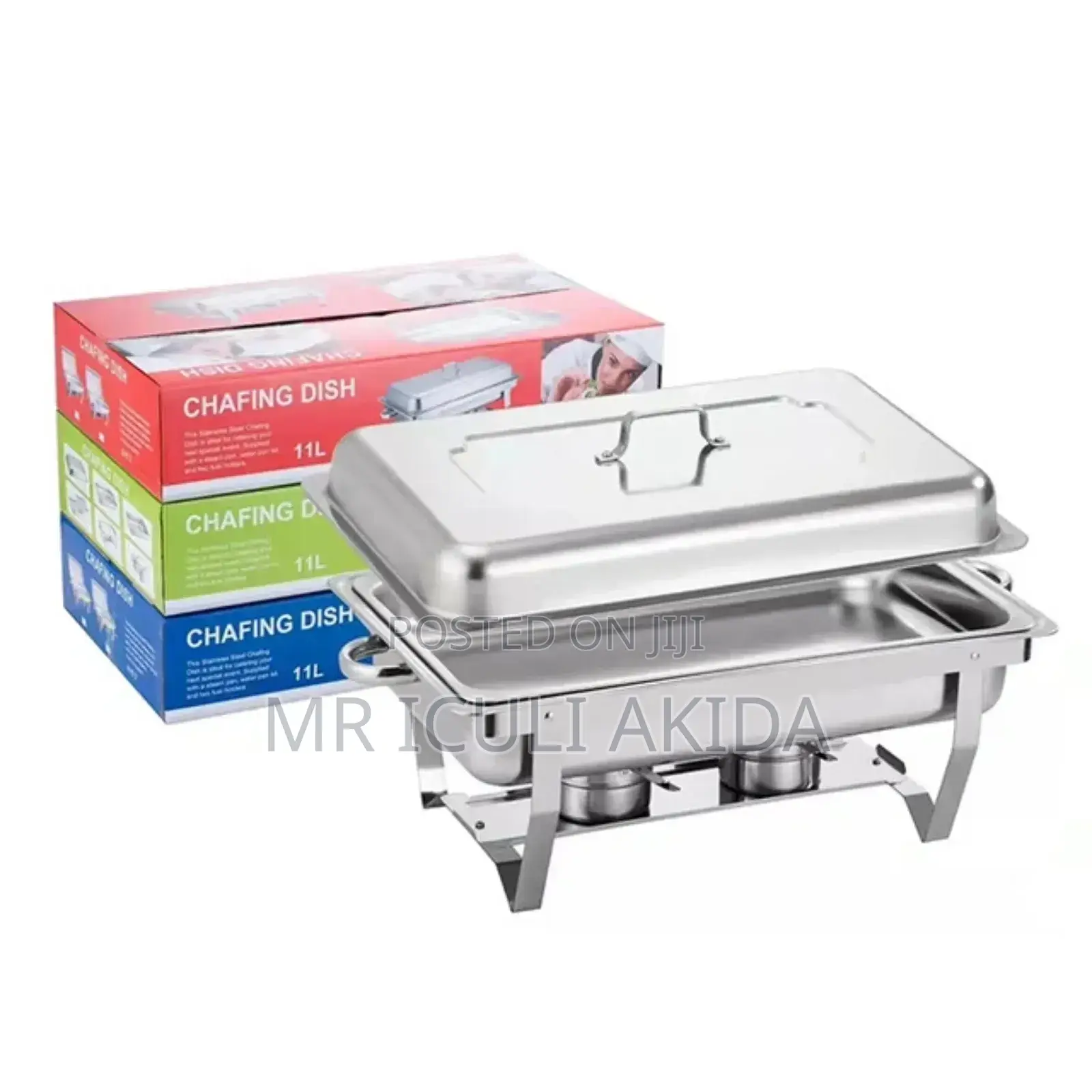 11ltrs Single Pan Chafing Dish Food Warmer Container