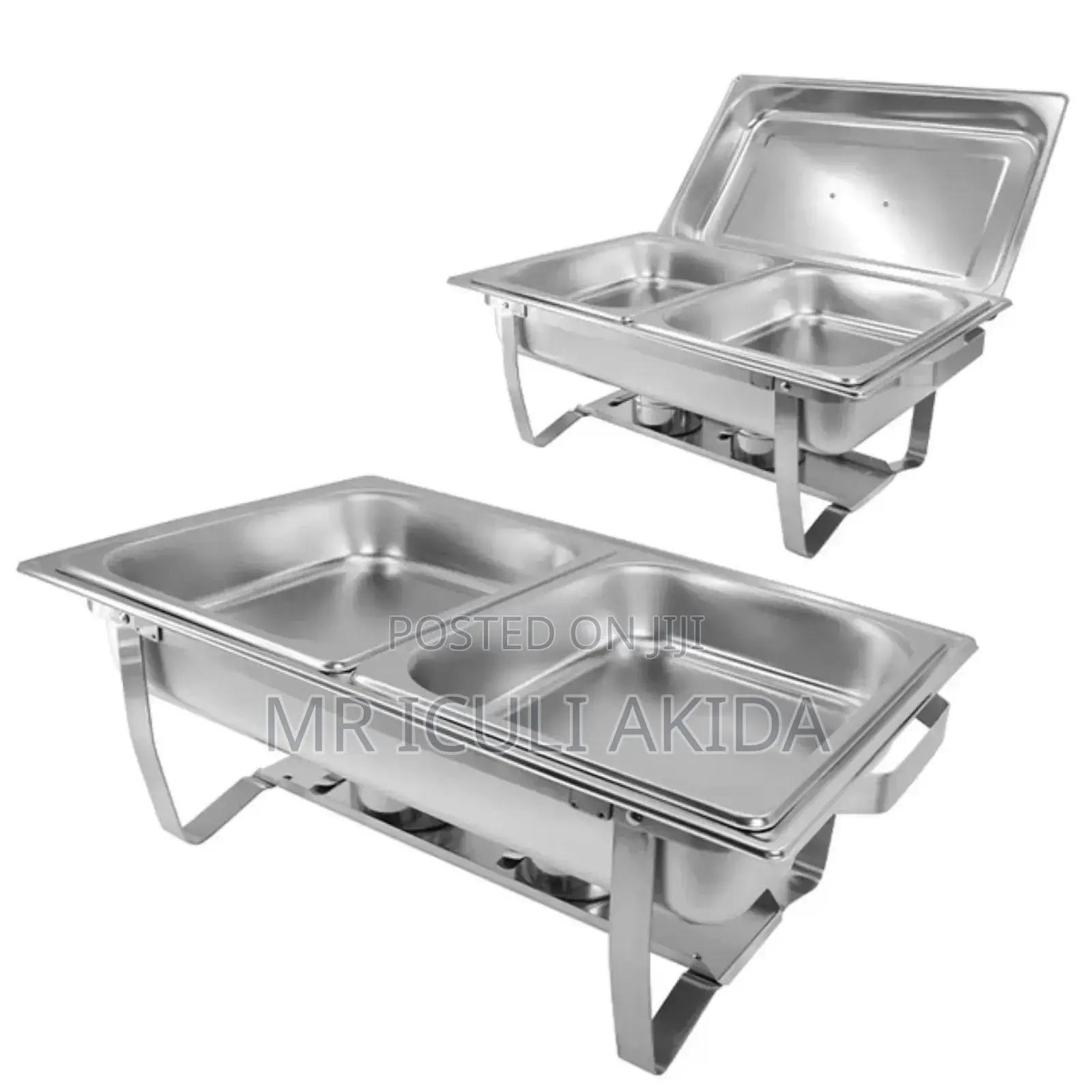 11ltrs Double Pan Chafing Dish Food Warmer Container