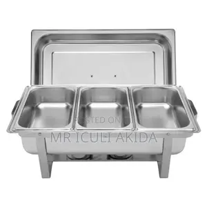 11ltrs Triple Hotel Catering Food Warmer Chafing Dish