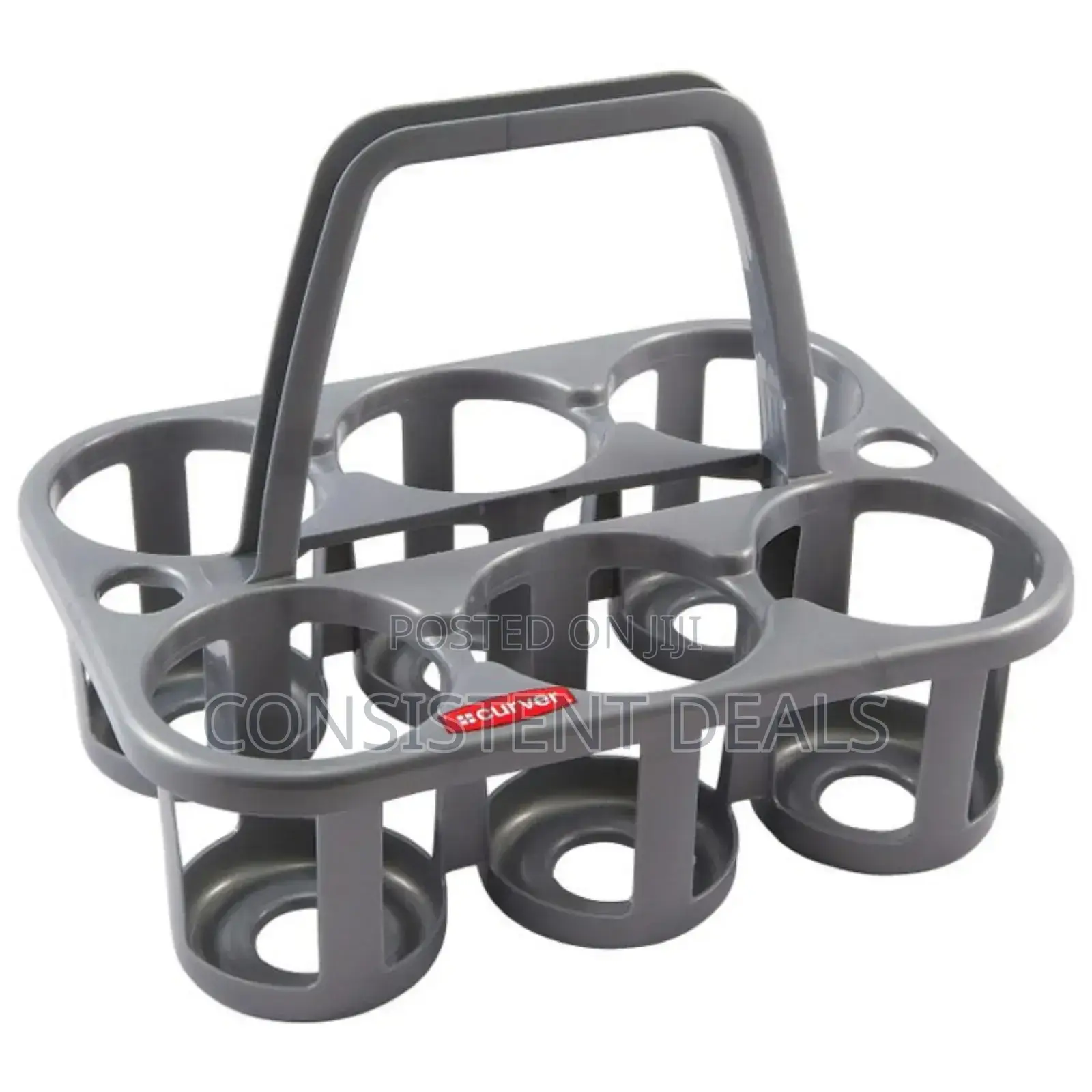 6 Bottle Plastic Handy Holder