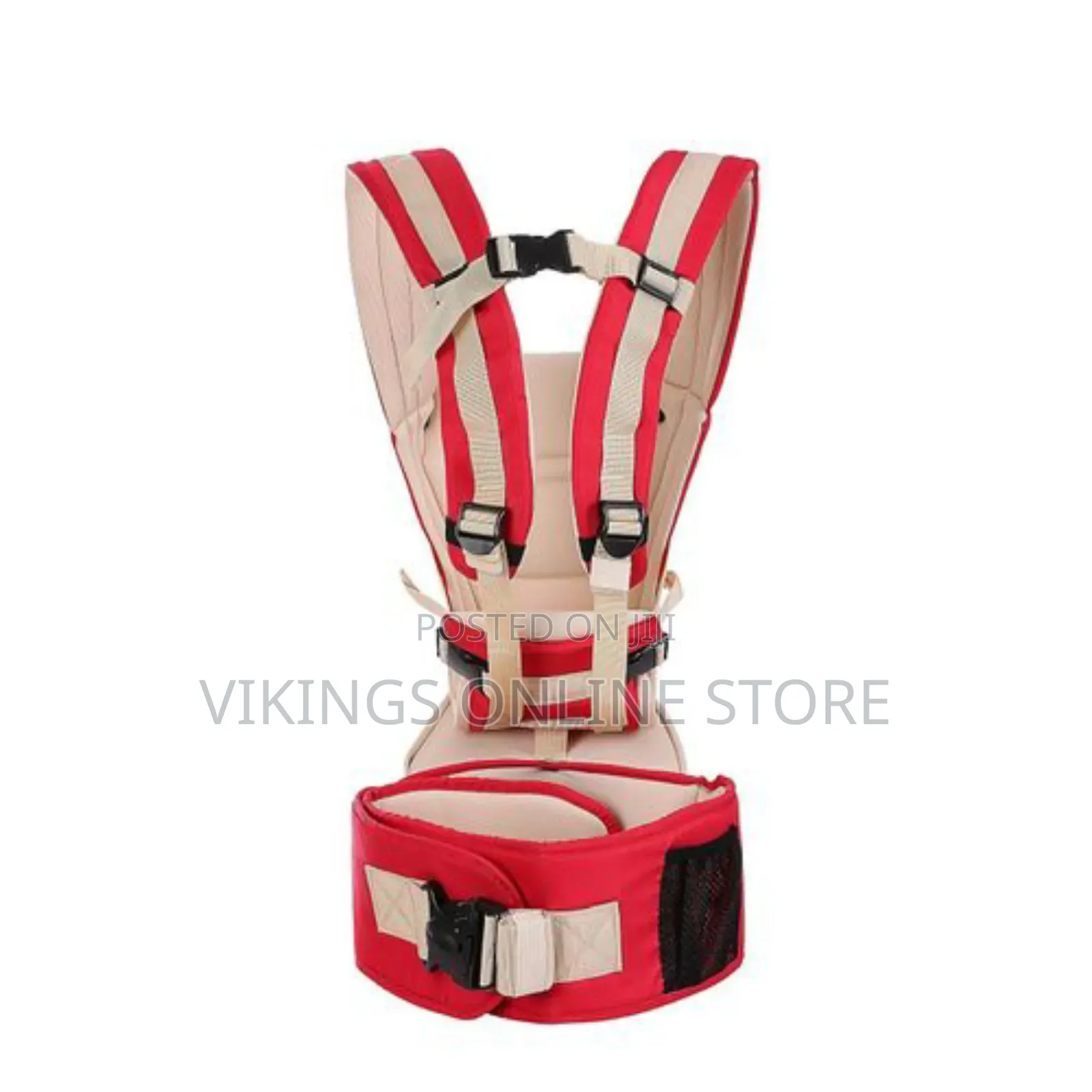 3 in 1 Baby Carrier With Hip Seat -Multi Color