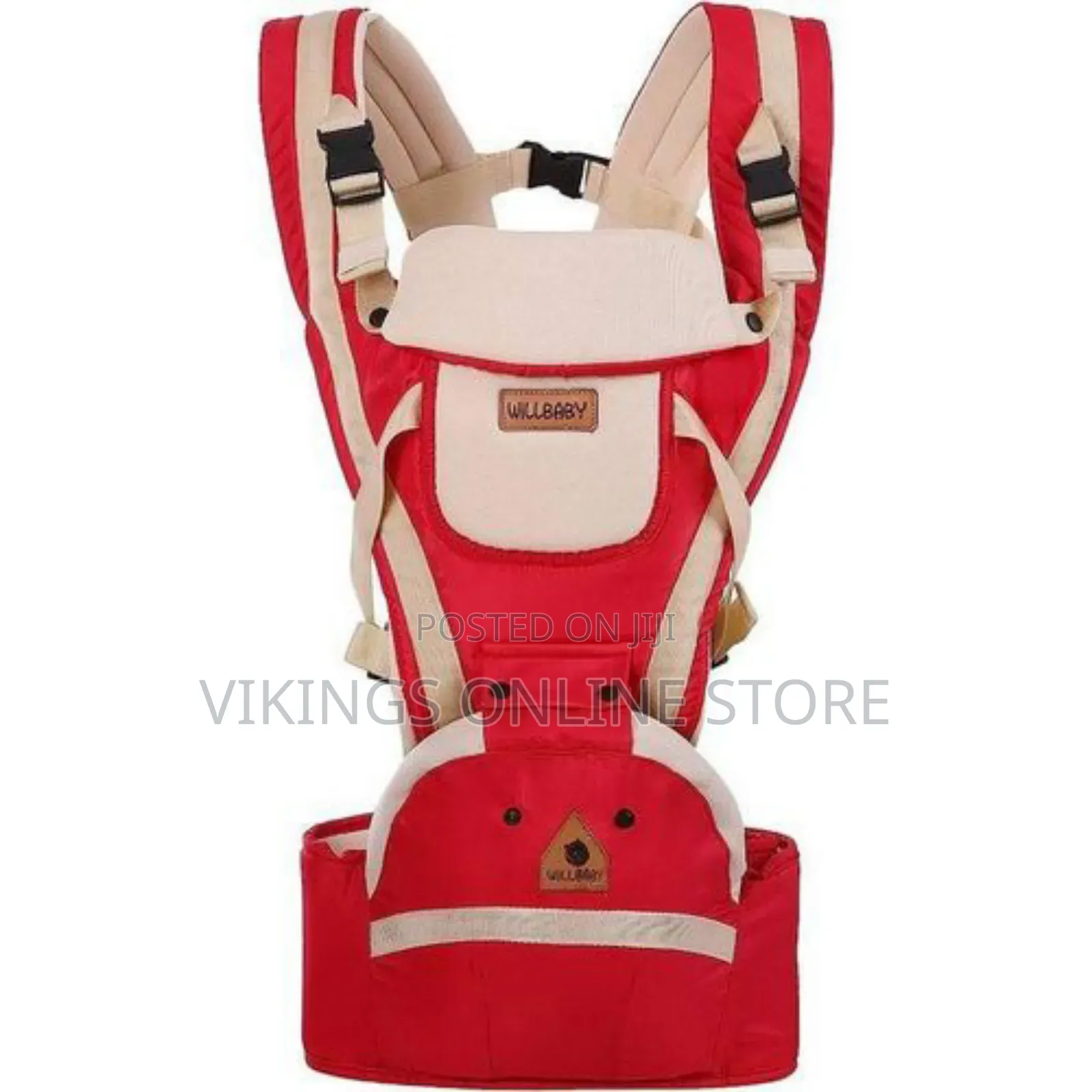 3 in 1 Baby Carrier With Hip Seat -Multi Color