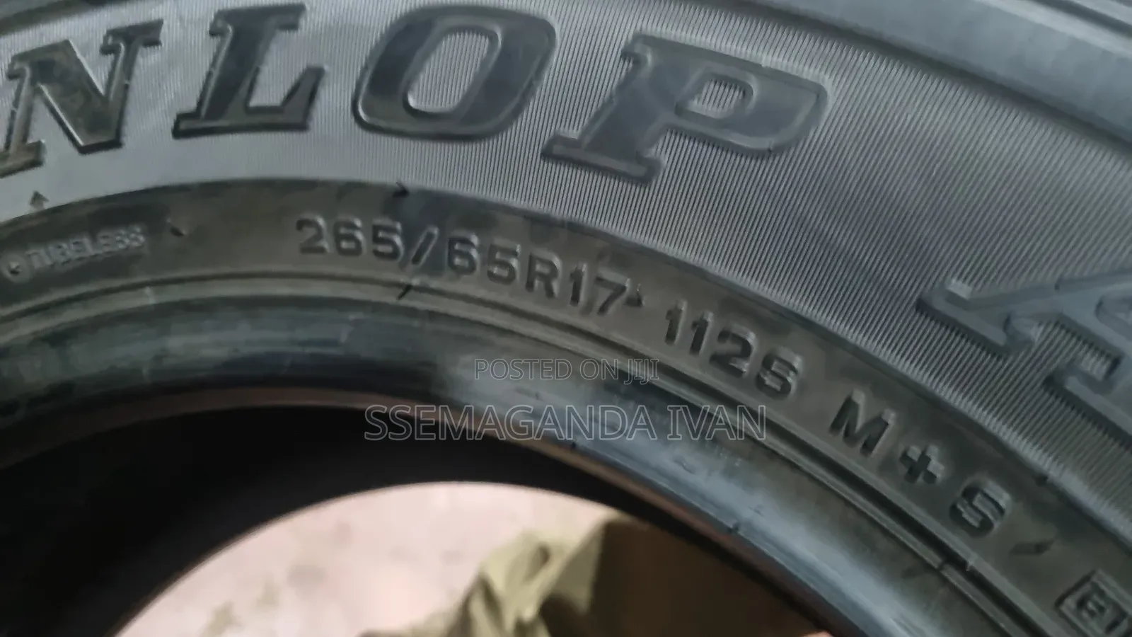 265/65r17 Foreign Used Dunlop
