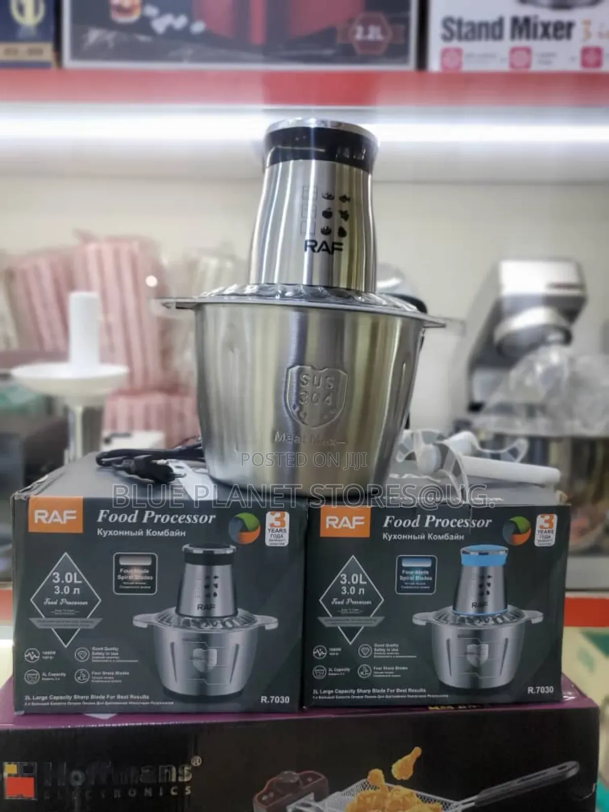 RAF 3.0litres Electric Food Processors \\ 1000w \\ R.7030