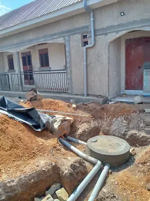 Biodigester Construction for Rental Houses