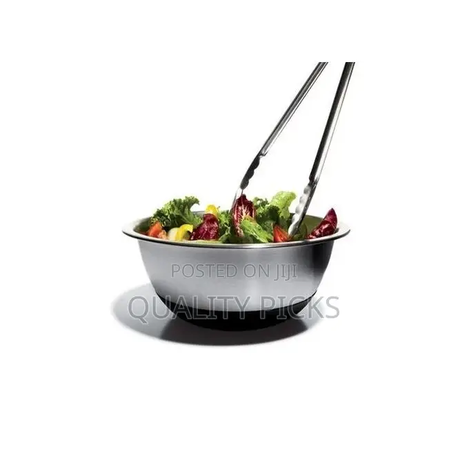 Stainless Steel Kitchen Tong - Silver