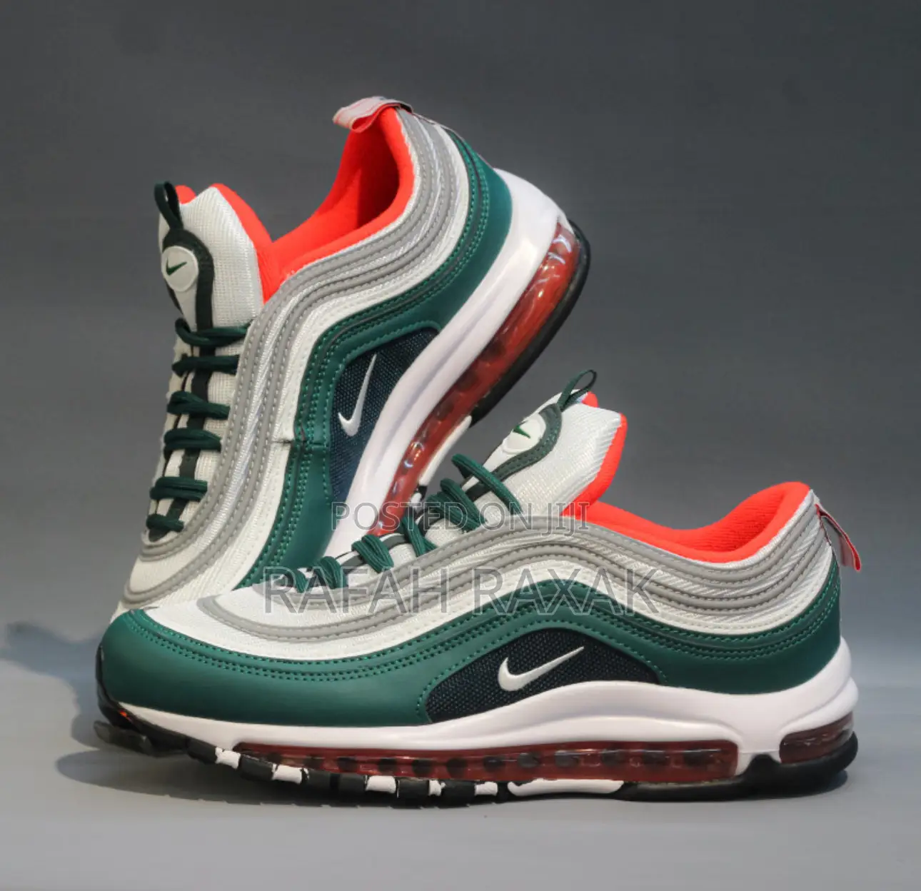 New Nike Air Max 97 “Miami Hurricanes” Sneakers