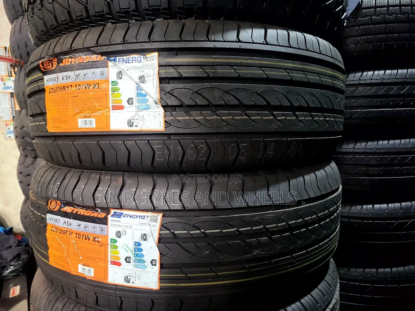 Brand New Tires 225 55 R17 in the Type of Austone.