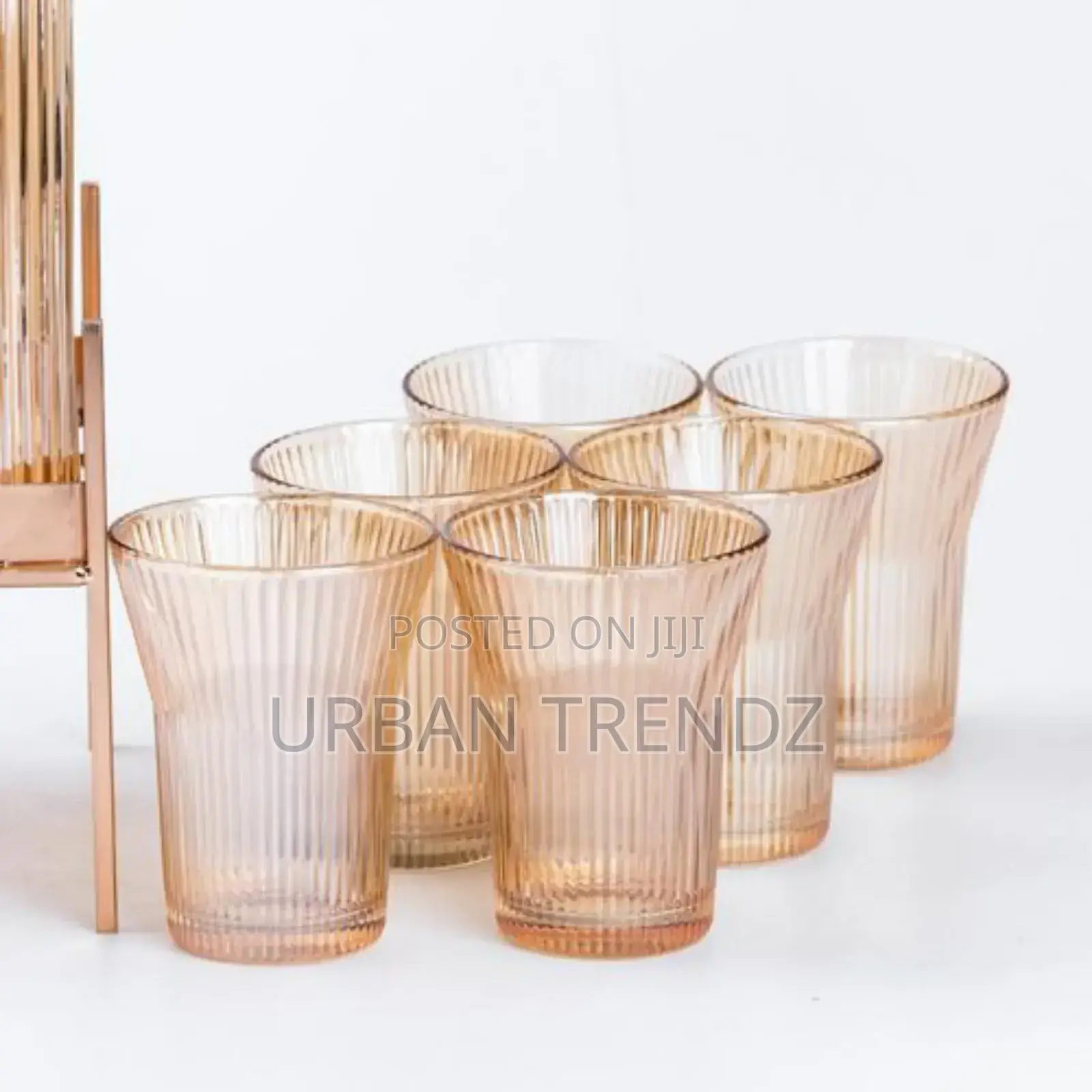 Thickened Glass Beverage Juice Dispenser With Stand