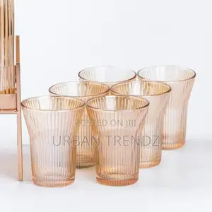 Thickened Glass Beverage Juice Dispenser With Stand