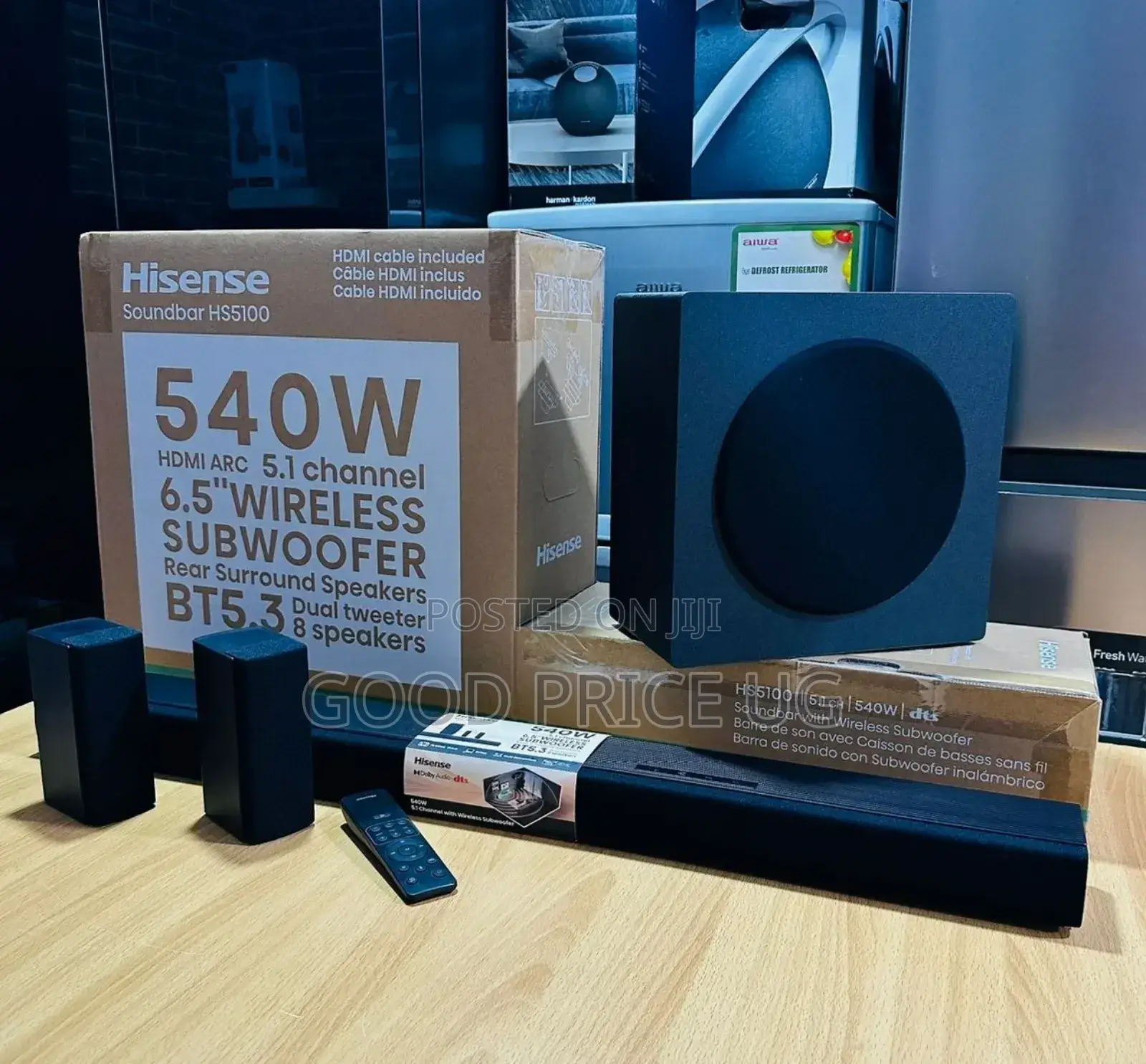 HS 5100 Hisense 3.1 Channel Sound Bar