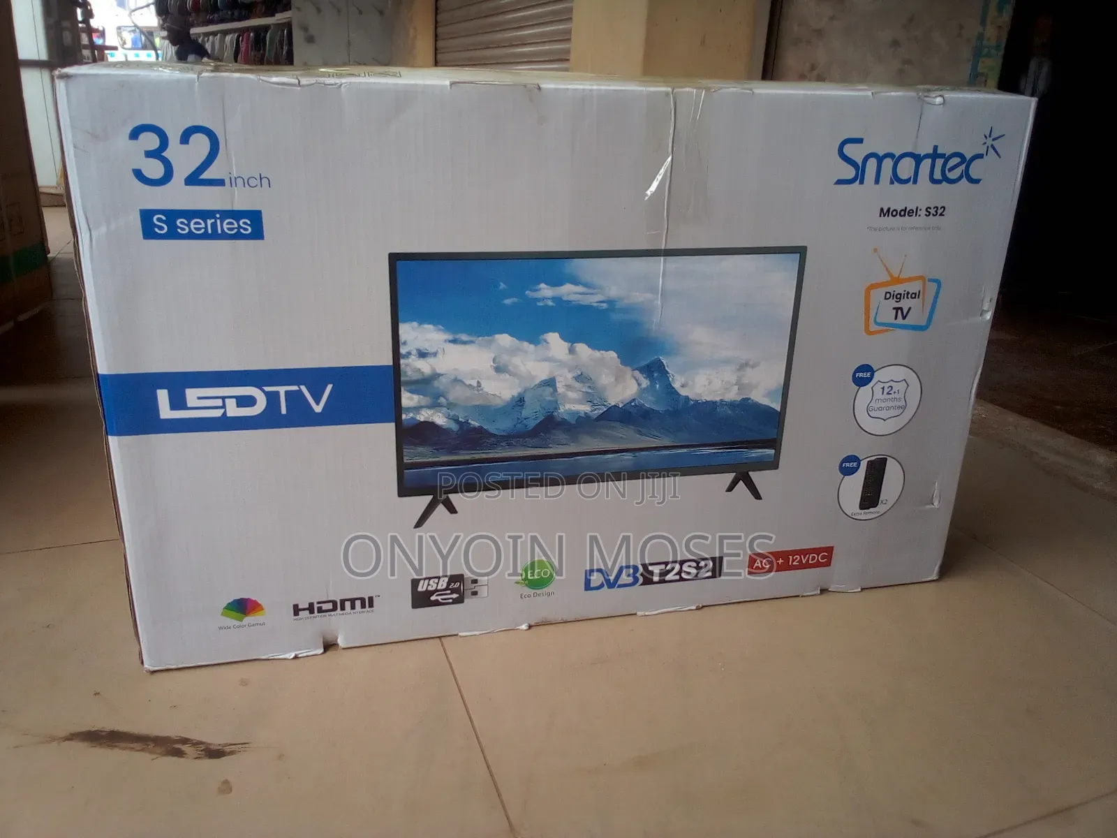 New 32 Inches Digital Smartec Digital Flat Screen Tv