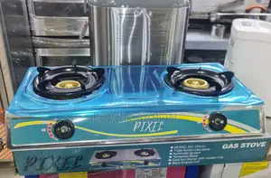 Pixel Double Gas Cooker (Metalic Body)