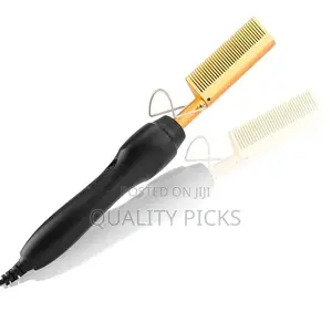 Electric Hot Comb Hair Straightener, High Heat