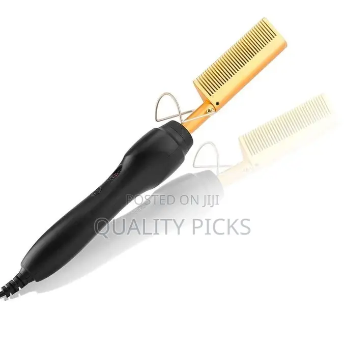 Electric Hot Comb Hair Straightener, High Heat