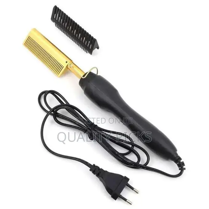 Electric Hot Comb Hair Straightener, High Heat