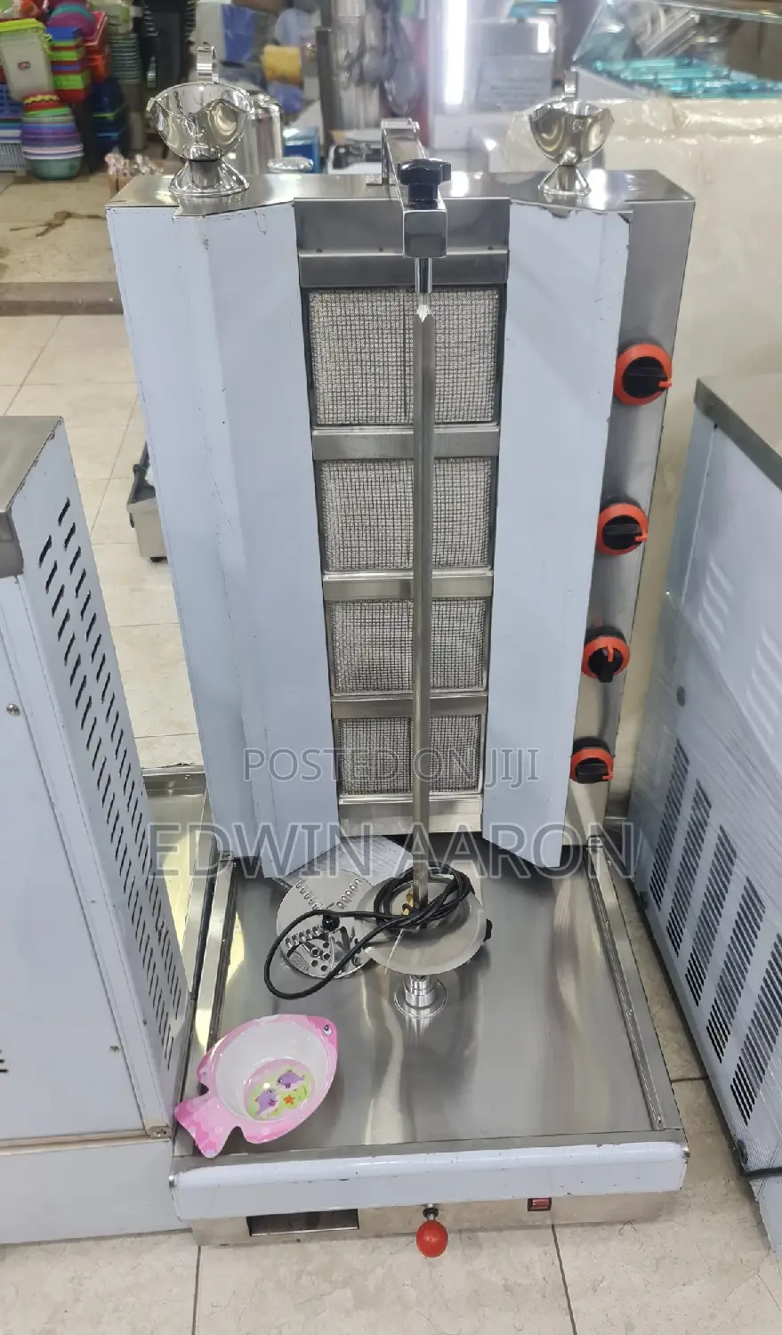 Commercial Gas Shawarma Machine (4 Burners)