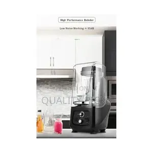 Commercial Ice Crusher Sound Proof Smoothie Blender Juicer