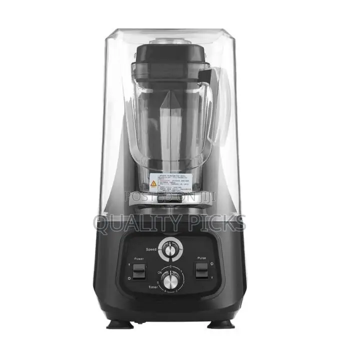 Commercial Ice Crusher Sound Proof Smoothie Blender Juicer