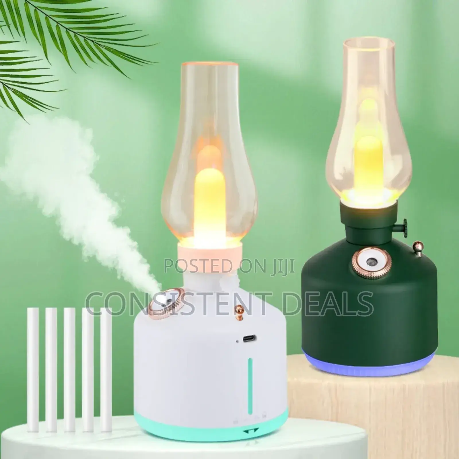 Vintage Retro Lamp Aroma Humidifier