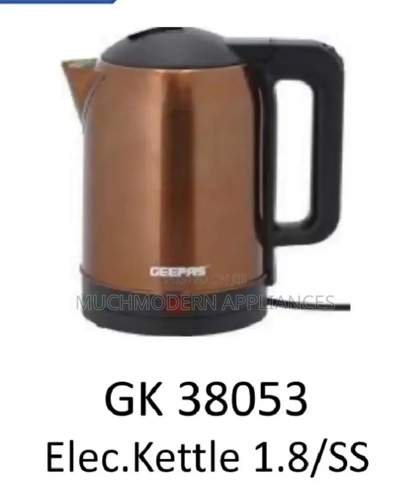 GK 38053 Elec.Kettle 1.8/Ss