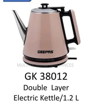 GK 38012 Double Layer Electric Kettle/1.2l