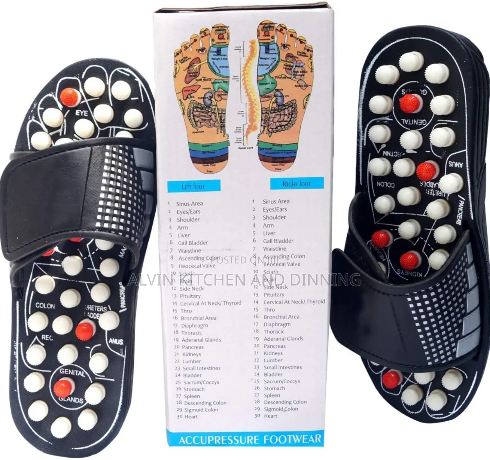 Foot Massager Sandals for Pain Relief Total Health Care.