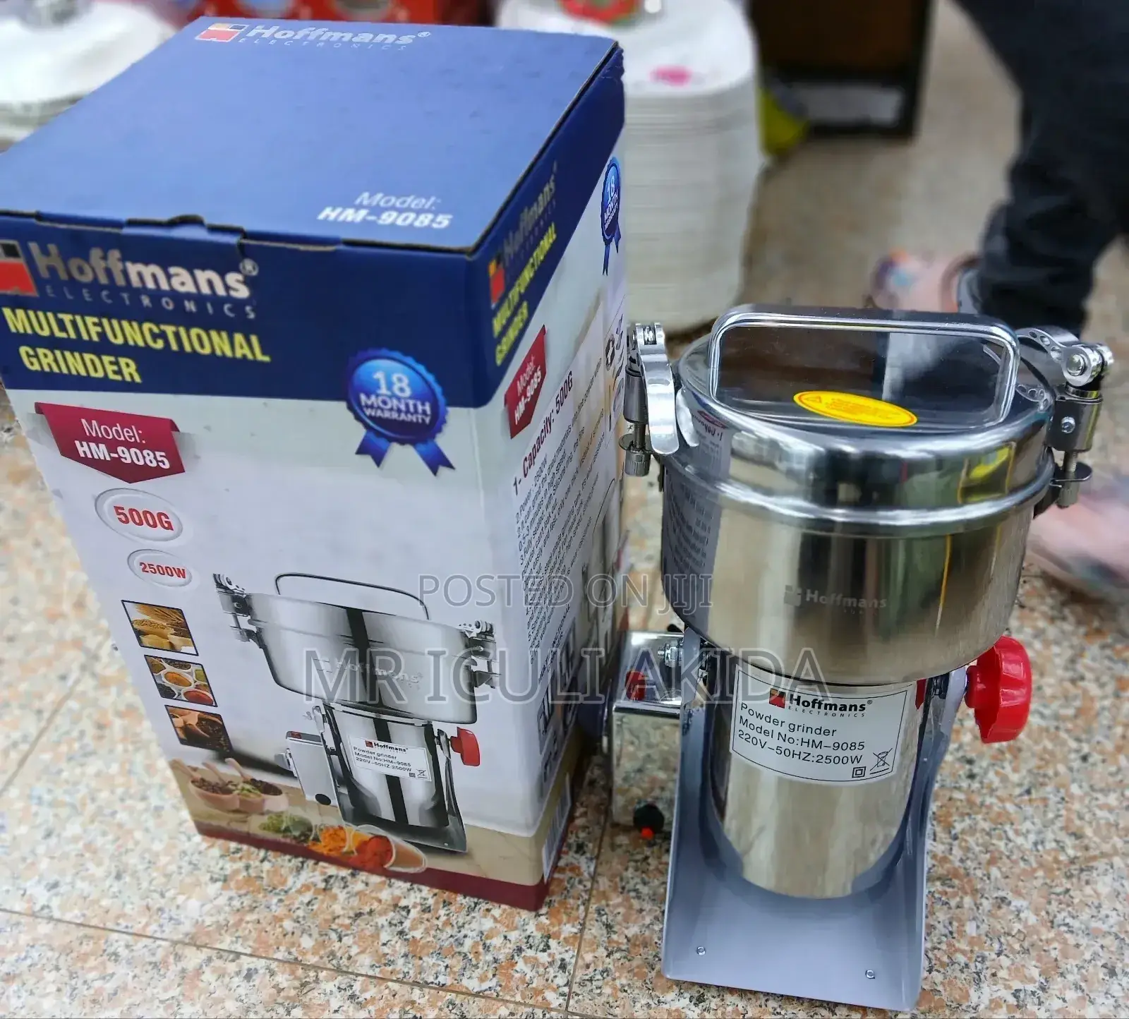 500g Hoffman's Multifunctional Powder Grinder(2500w)
