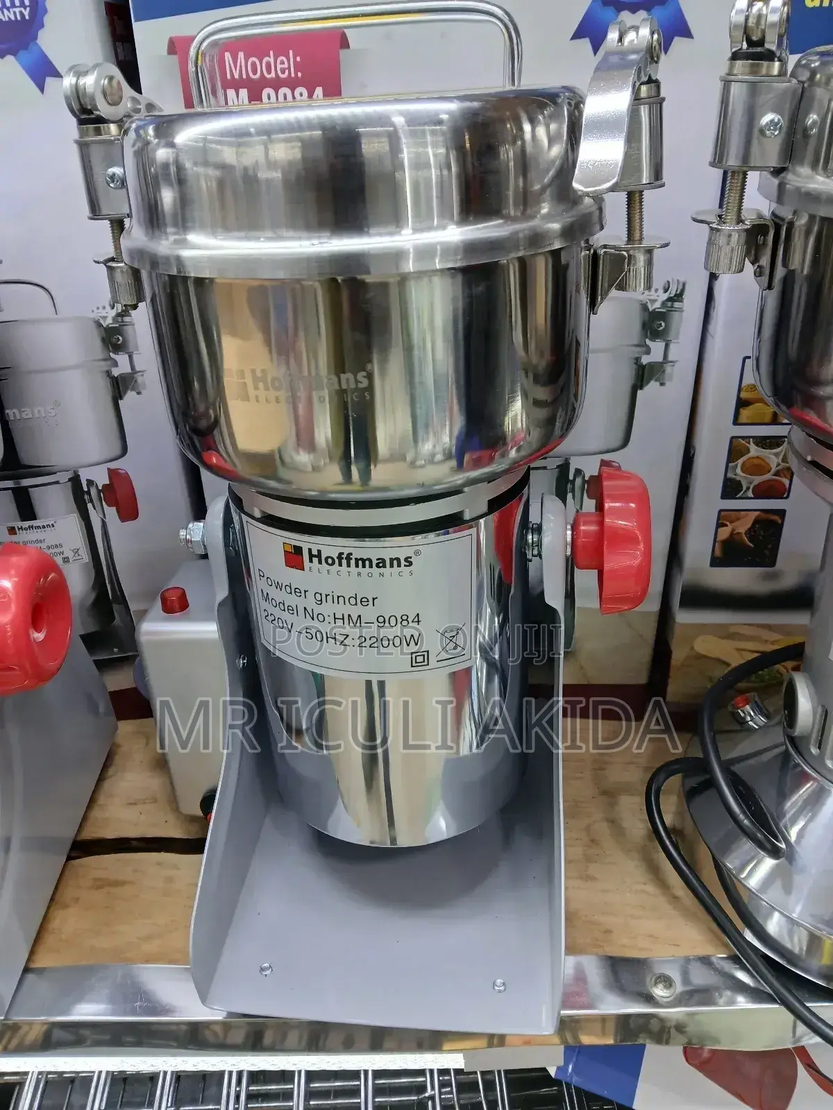 400g Hoffman's Coffee,Grains, Pepper Powder Grinder(2200w)