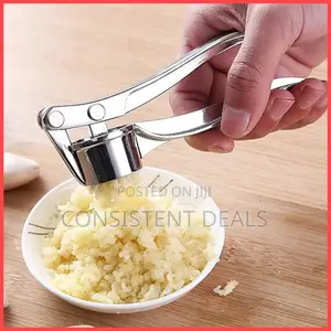 Stainless Steel Garlic Press