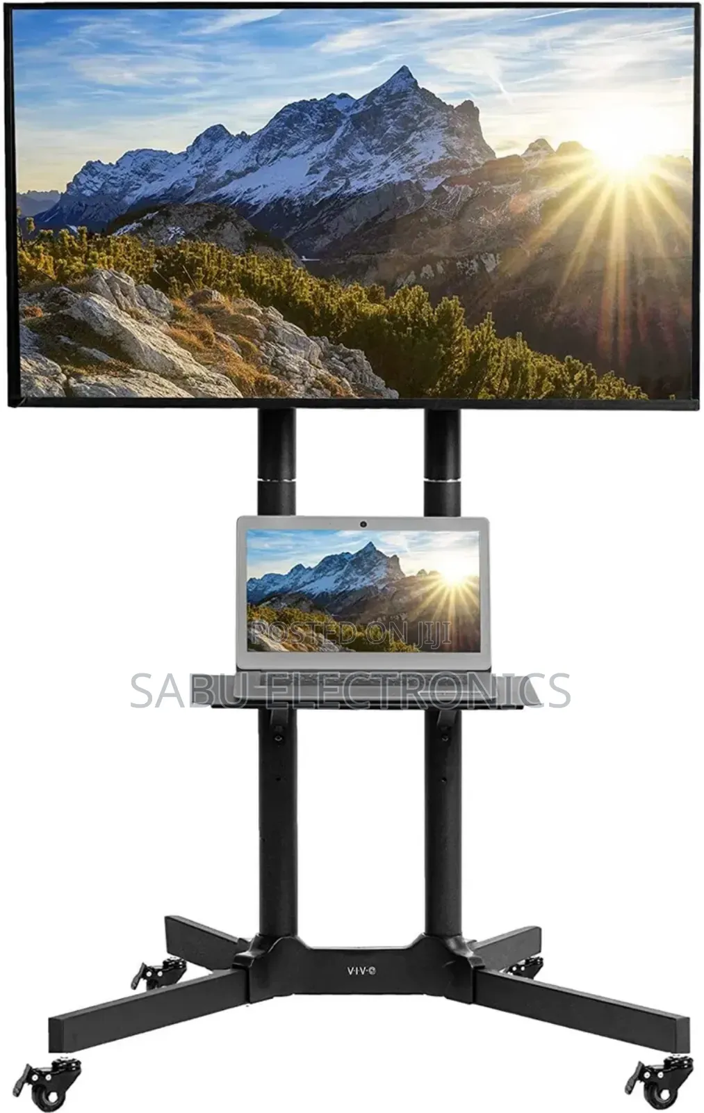 Mobile Trolley Conference Tv Mount for 32" to 70" Tv