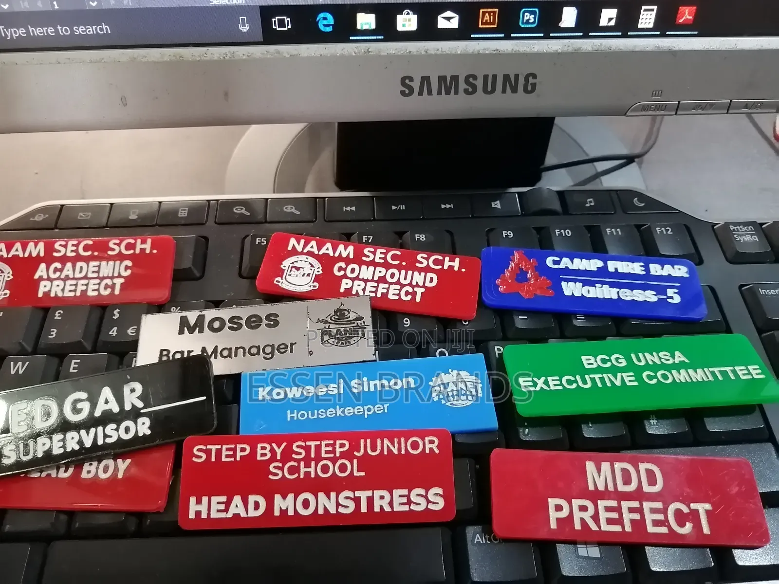 Name Tags / Customised