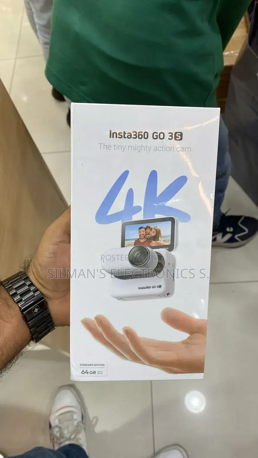 Insta 360 Go3s White Action Camera