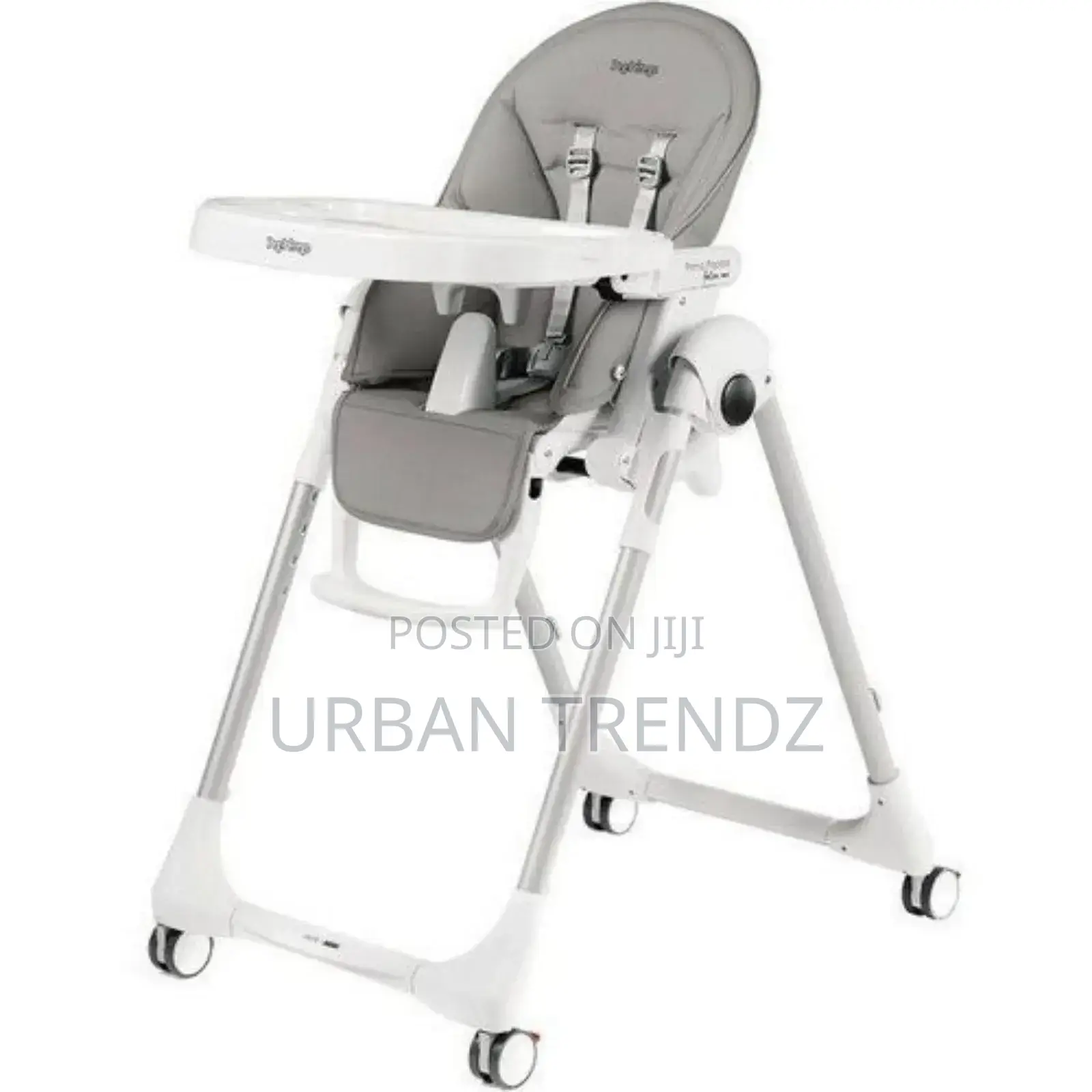 Foldable Baby High Chair Convertible Feeding Chair Height