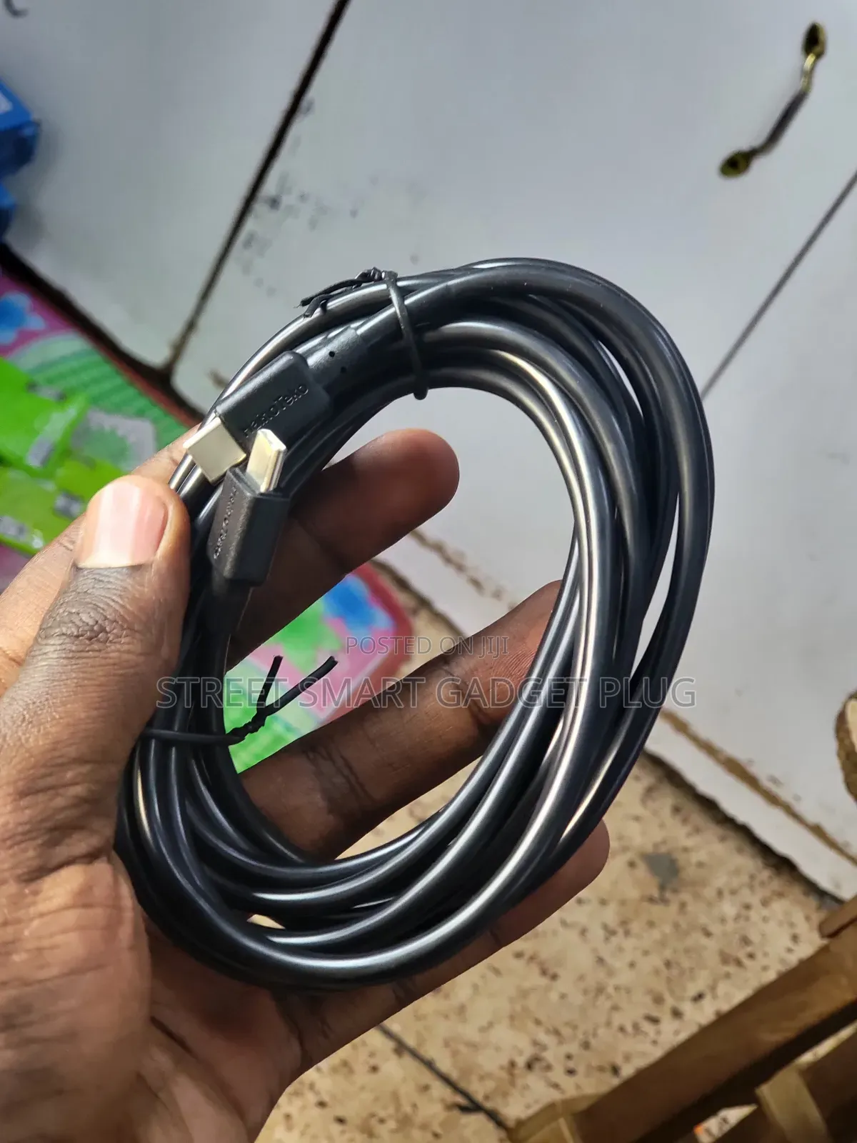 BLACK USB 3meters Typec- Typec Cables