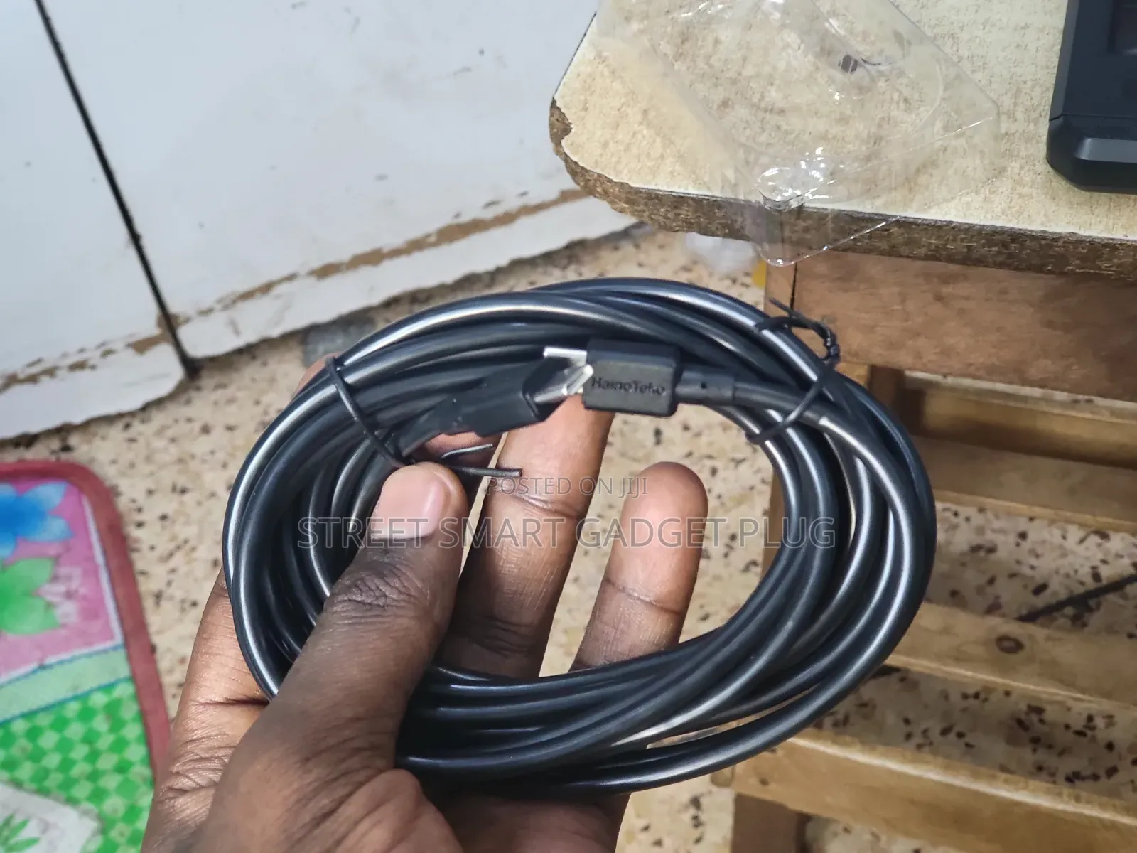 BLACK USB 3meters Typec- Typec Cables