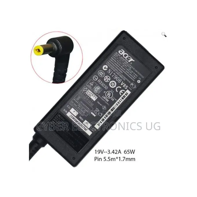 Acer Original 19v 3.42a Adapter Yellow Pin and Blue Pin for Laptops