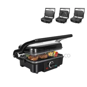 Photo - Sonifer 3 in 1 Waffle Maker Sandwich Barbecue Electric
