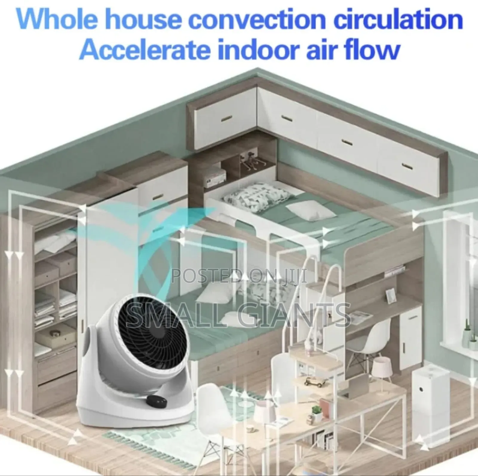 Air Circulation Cooling Fan