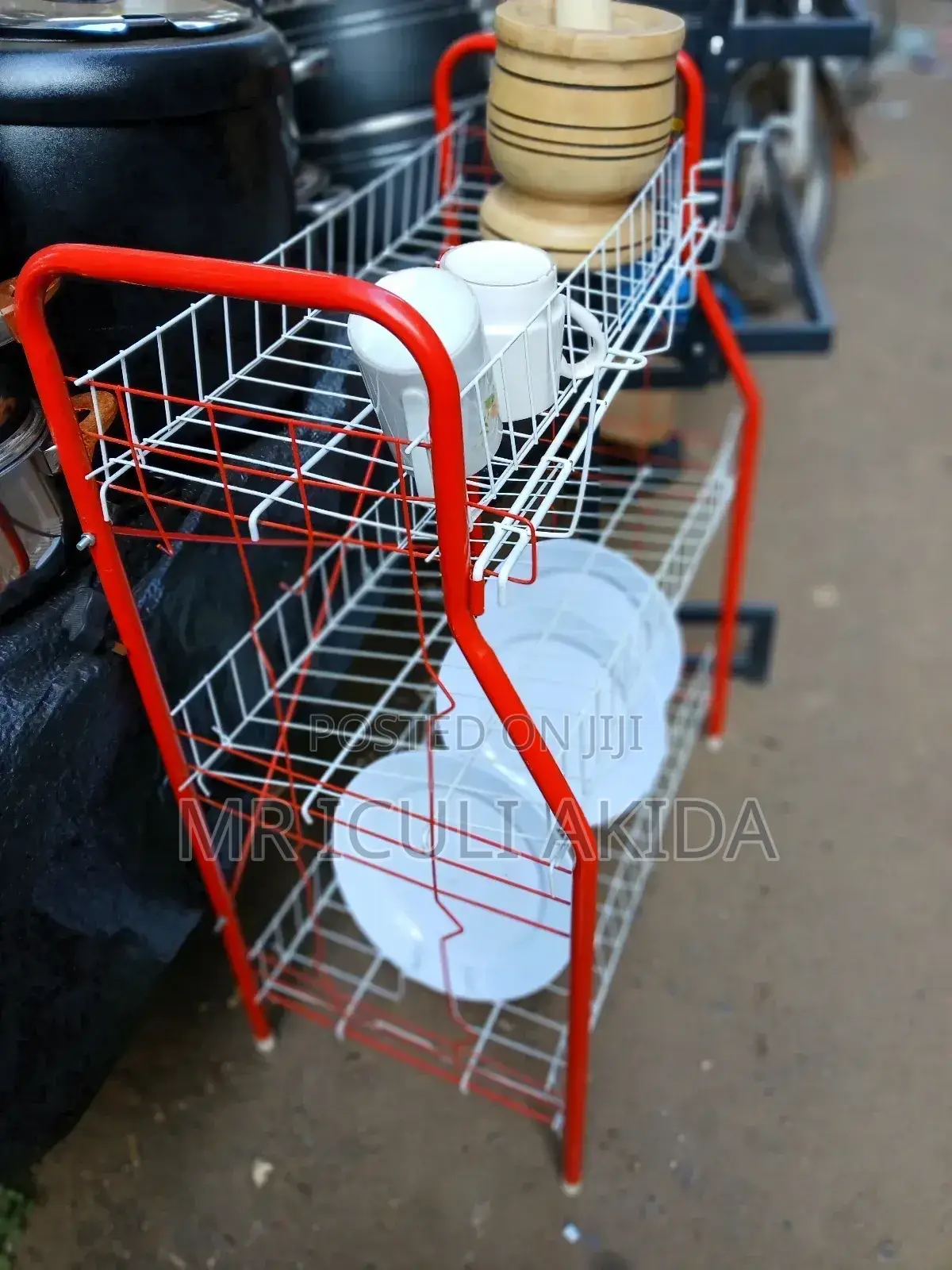 3tier Kitchen Dish, Bowl,Cups Storage and Drying Rack
