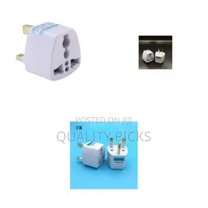 1 Piece of UK Plug Adapter 3 Pin Universal Adapter