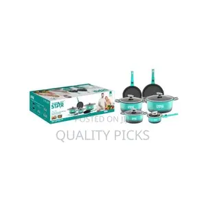 Winningstar Non-Stick Saucepans Cookware Set With Milk Pan