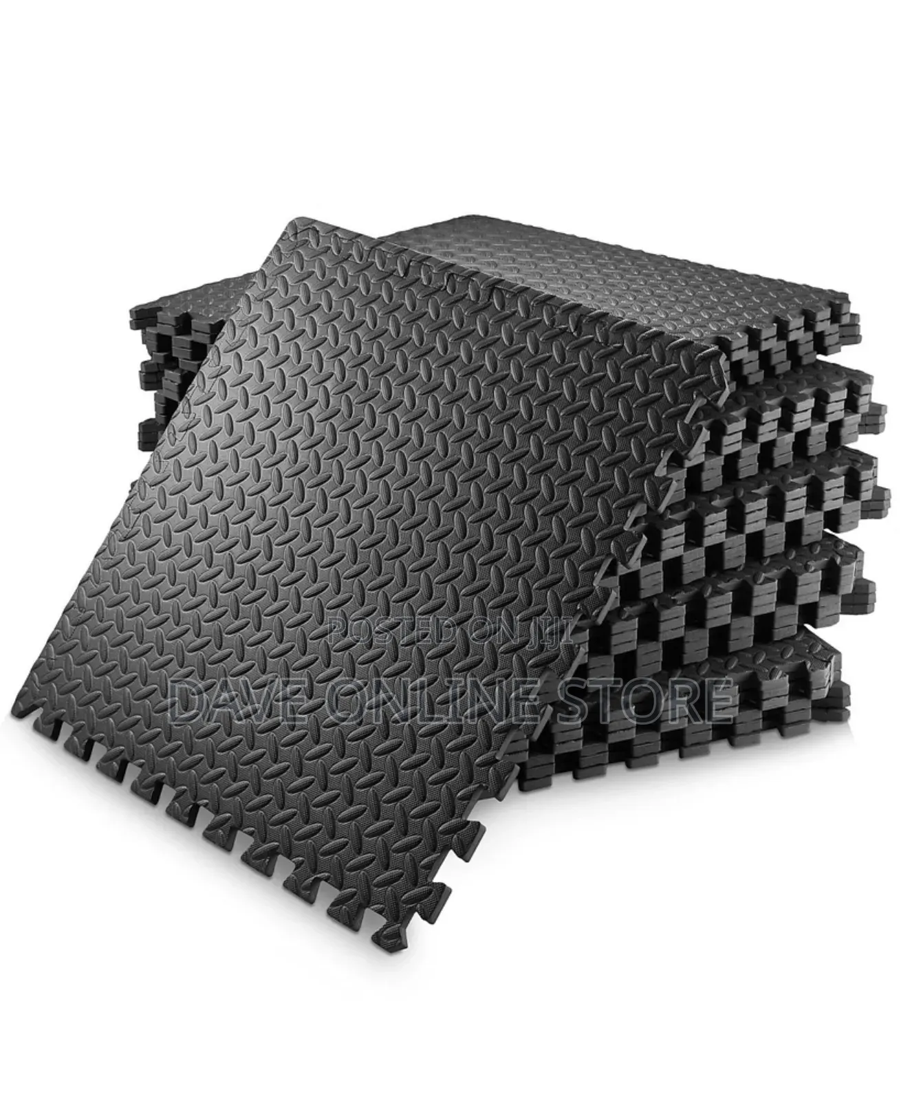Protective Gym Exercise Interlocking Floor Mats 2ft×2ft 4pcs
