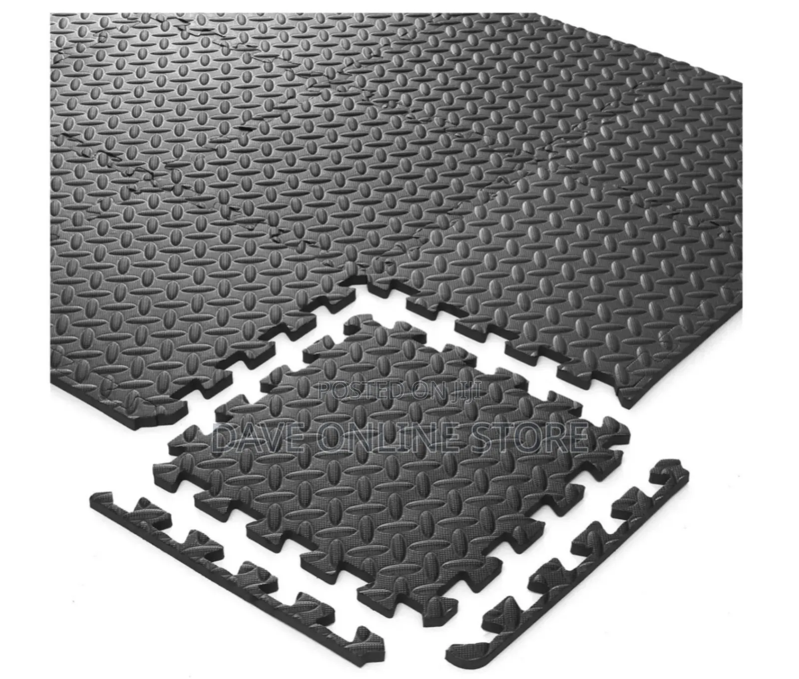 Protective Gym Exercise Interlocking Floor Mats 2ft×2ft 4pcs