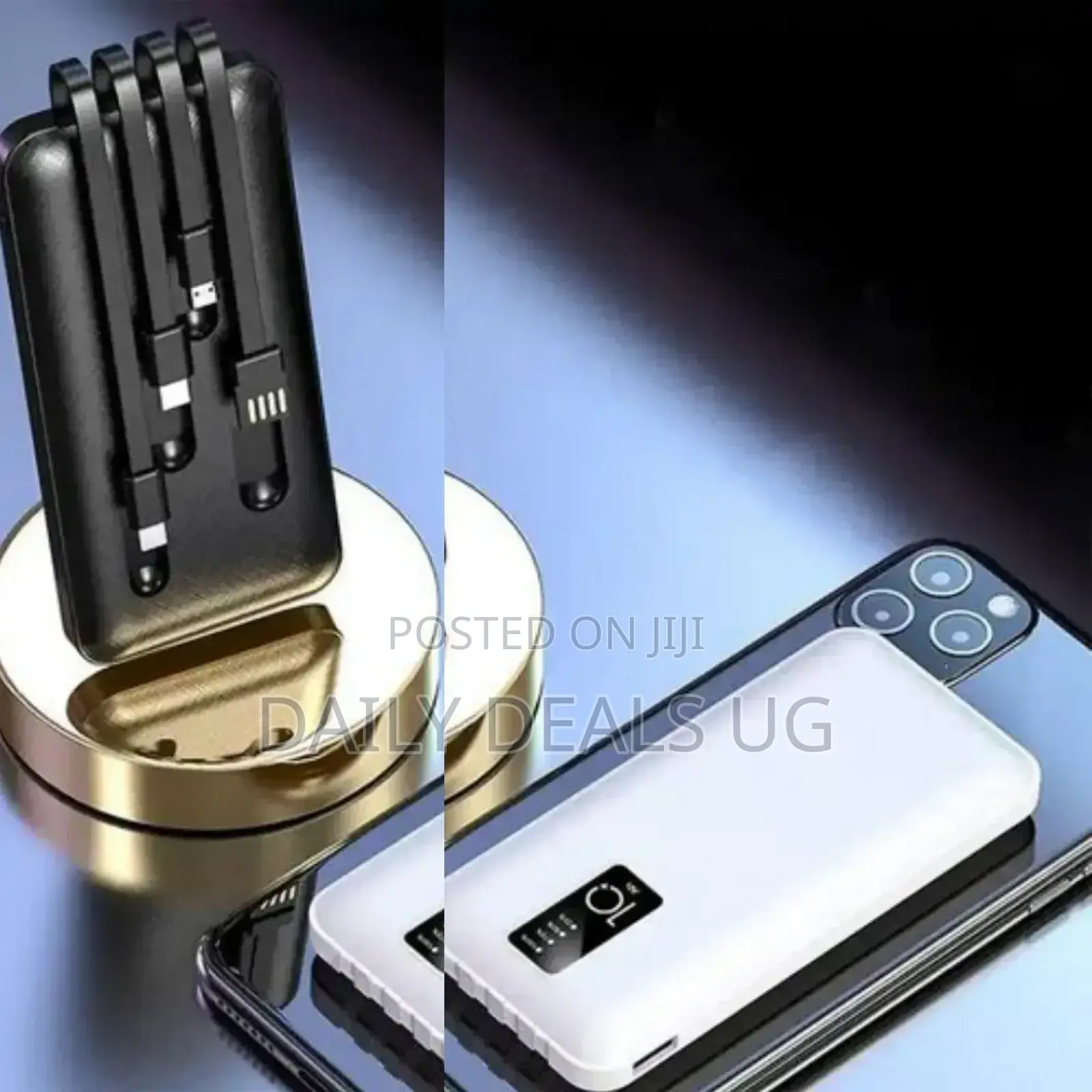 Portable Black Power Bank