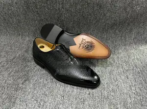Classic Braided Leather Oxfords in Stock